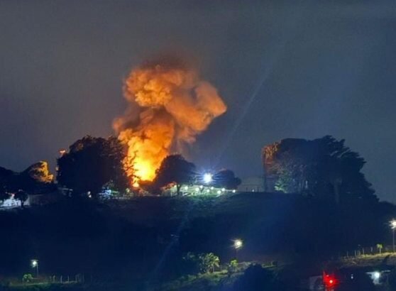 Imágenes del ataque a venezuela eeuu bombardeo caracas