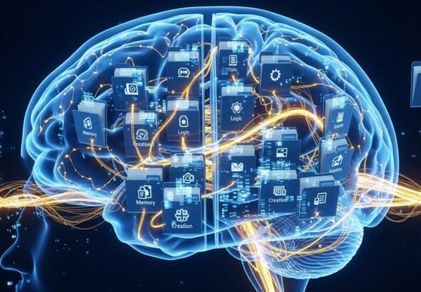 Representación visual de la memoria humana y el control de los recuerdos en el cerebro