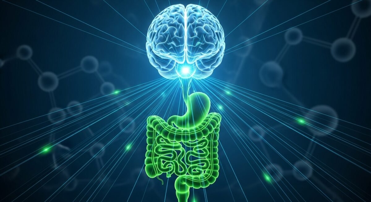 Reparar la microbiota para frenar la depresión: el avance de los psicobióticos Conexión entre el intestino y el cerebro mediante el uso de probióticos.