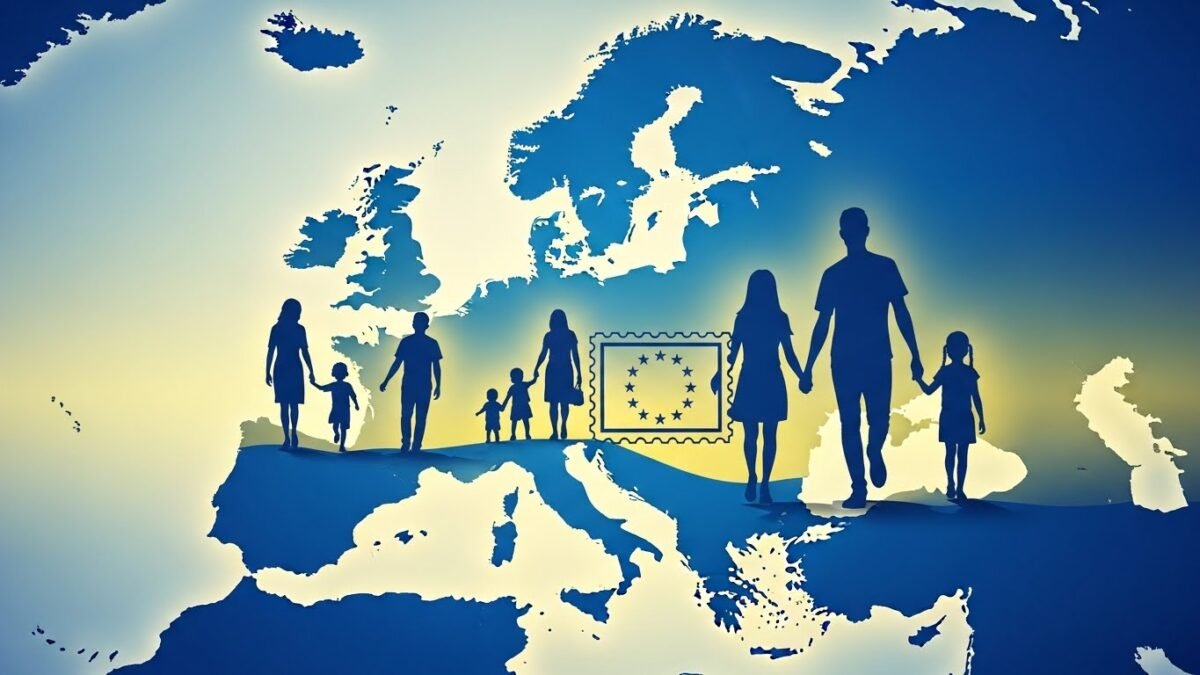 La UE acoge a 4,33 millones de ucranianos con protección temporal al cierre de 2025 Gráfico conceptual sobre la protección temporal en la UE para ciudadanos ucranianos