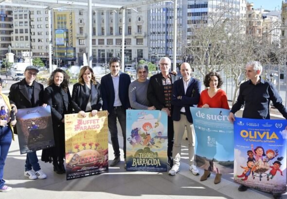 Imagen de candidatos a los premios Goya de 2026 en Valencia.