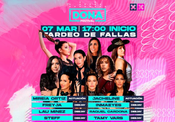 Cartel Dona Festival 8M Valencia