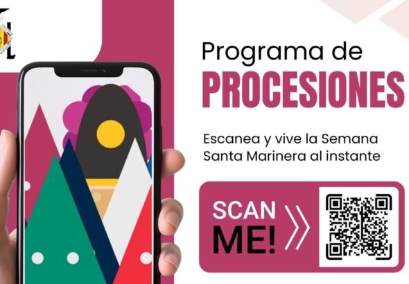 Imagen de La Semana Santa Marinera en VAlencia que estrena una nueva guía digital.