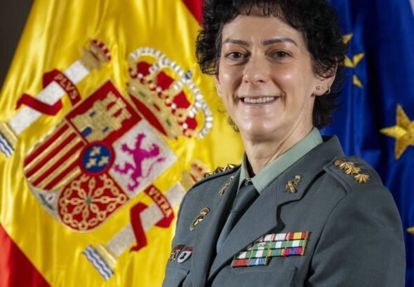 María Dolores Gimeno Durán primera mujer Coronel de la Guardia Civil.