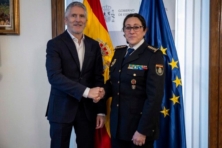 Marlaska y Carmen Muñoz González en una foto de MIGUEL BERROCAL