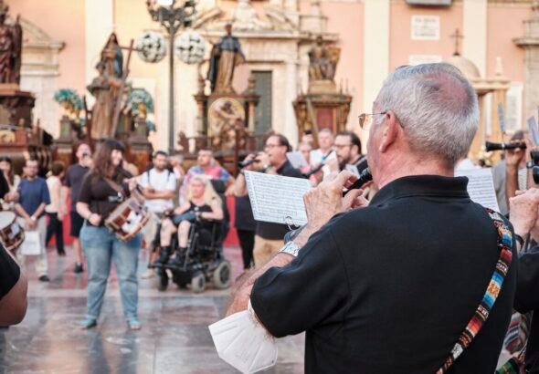 Imagen de corpus christi trasllat roques valencia