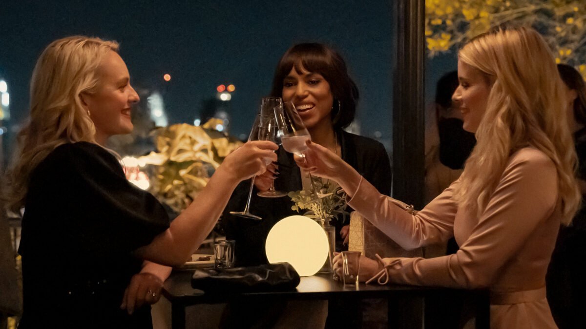 Elisabeth Moss, Kerry Washington y Kate Mara en «Mujeres imperfectas»