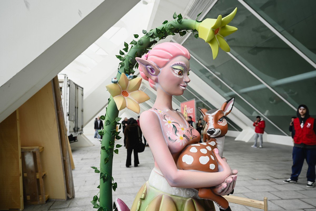 El Museu de les Ciències inaugura la ‘Exposició del Ninot’ 2026 el próximo 7 de febrero Imagen de un nitot de las fallas de Valencia.