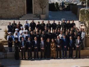 Imagen de la foto de la inauguración del palau eivissa-Dal Vila.