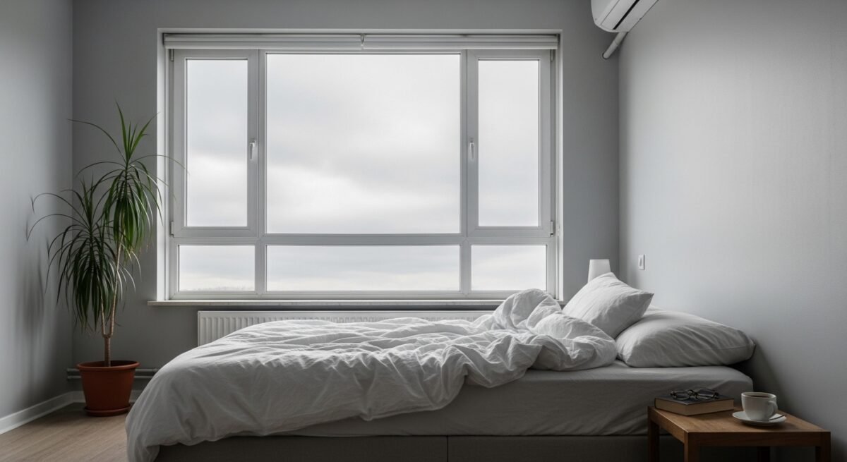 La Audiencia de Bizkaia condena a 11 años de prisión a un hombre por agredir sexualmente a su expareja Imagen de una habitación con una cama en un día nublado.