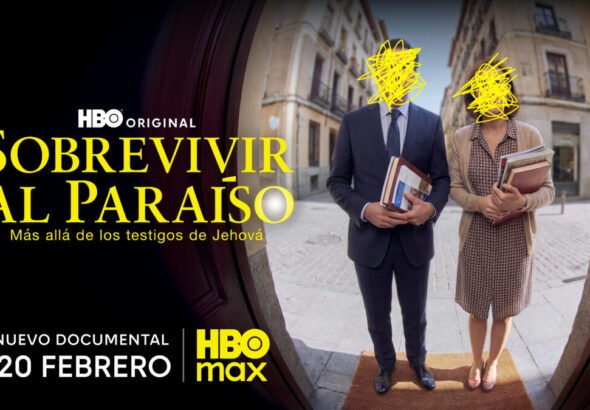Imagen que muestra el cartel de la serie documental de HBO Max Sobrevivir al paraíso