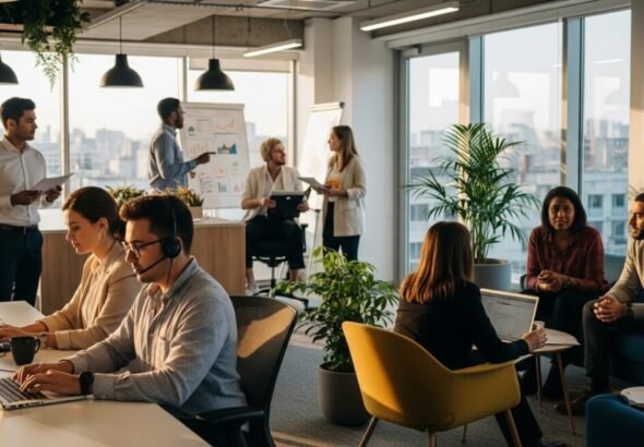 Oficina de empleo donde se tramitan las prestaciones y el registro del paro en España.