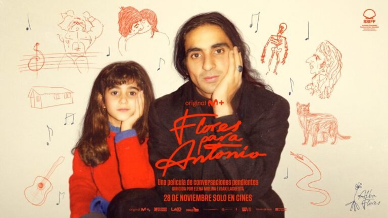 Cartel del Documental Flores para Antonio
