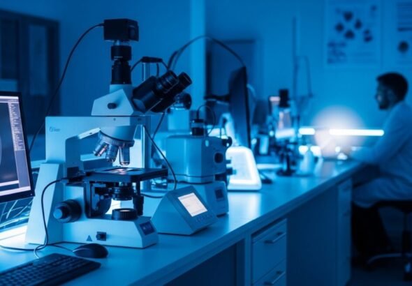 El Ministerio de Ciencia actualiza la gestión de las ayudas de I+D+i para ampliar las entidades colaboradoras Equipamiento científico que representa el destino de las ayudas de I+D+i gestionadas por el Ministerio.