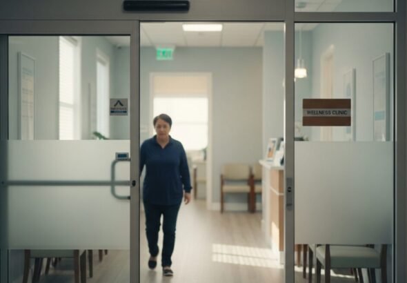 Imagen que muestra un centro médico sobre la incapacidad temporal