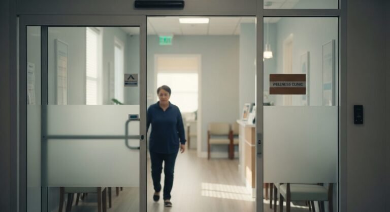 Imagen que muestra un centro médico sobre la incapacidad temporal
