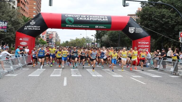 VII VOLTA A PEU RUNNERS CIUTAT DE VALÈNCIA. Runner Valencia.