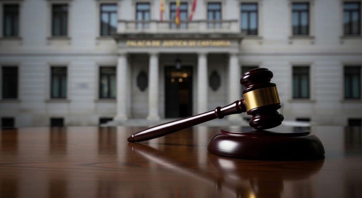 La Audiencia de Cantabria impone 20 años de cárcel a dos hombres por agredir sexualmente a un menor Fachada del tribunal sede de la Audiencia de Cantabria.