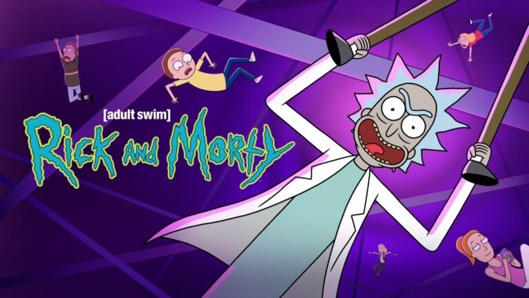 Cartel de la serie RICK Y MORTY , nuevos episodios 2026.