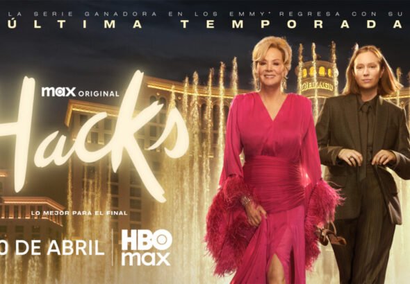 Cartel oficial de la quinta y última temporada de Hacks.