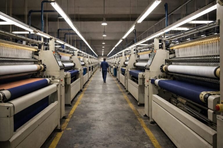 Interior de una fábrica en Valencia modernizada con las ayudas para pymes en Valencia.
