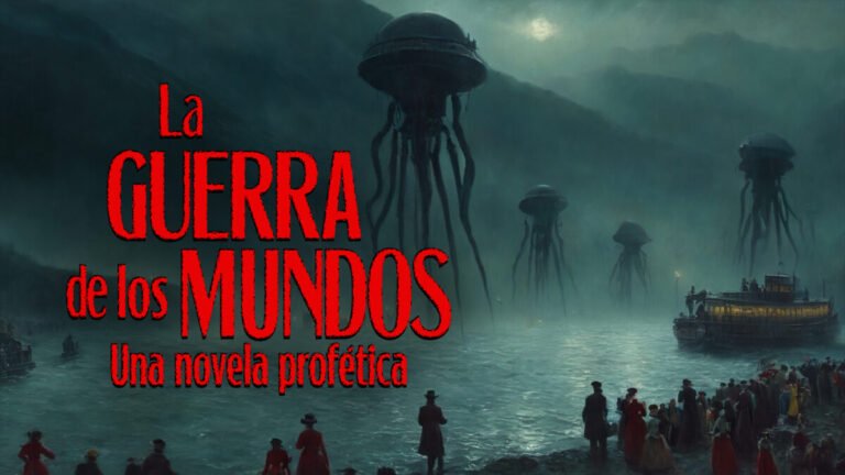 De la invasión de H.G. Wells a la escalada extrema: los grandes estrenos de Movistar Plus+ en abril Cartel oficial del documental de la novela "La guerra de los mundos" .