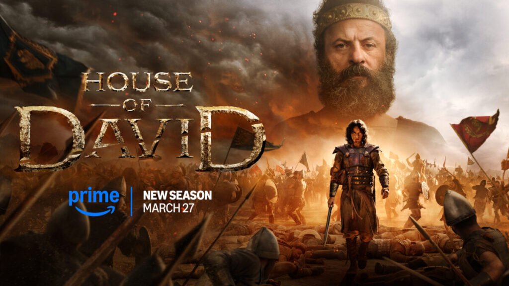 Prime Video cierra marzo con cuatro estrenos imprescindibles: ‘Bait’, ‘Pretty Lethal’, ‘House of David’ y el documental de Rory McIlroy Cartel oficial de la segunda temporada de House of David