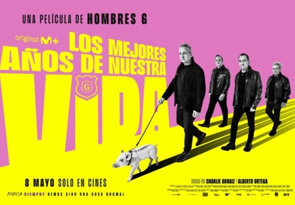 Cartel del documental "Los mejores años de nuestra vida" de Movistar Plus+ que se estrena el 8 de mayo.