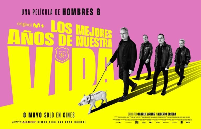 Cartel del documental "Los mejores años de nuestra vida" de Movistar Plus+ que se estrena el 8 de mayo.