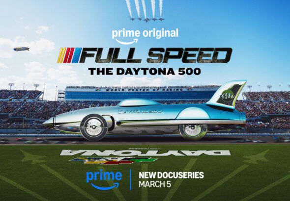 Coche de carreras en Daytona 500