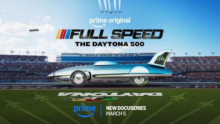 Coche de carreras en Daytona 500