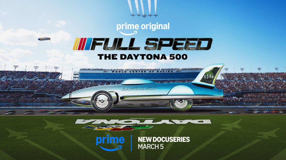 Coche de carreras en Daytona 500