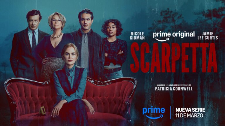 Póster oficial de la nueva serie Scarpetta.