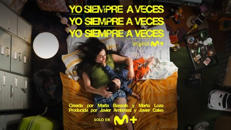Cartel oficial de Yo siempre a veces que se estrenará en abril en Movistar Plus+