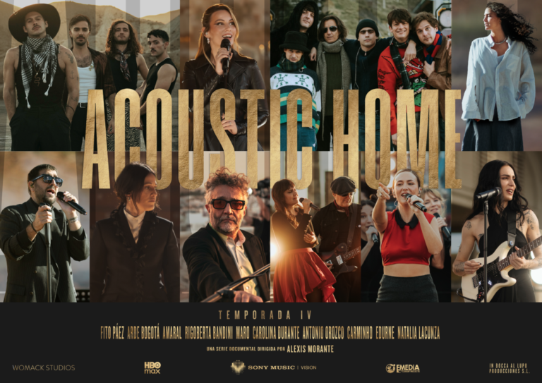 Cartel oficial de la nueva temporada de Acoustic Home.