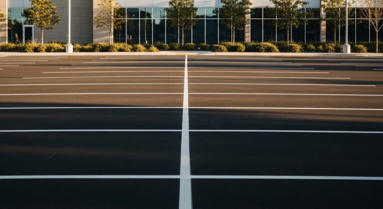 Recreación digital de un parking para aparcar en Fallas 2026 en Valencia