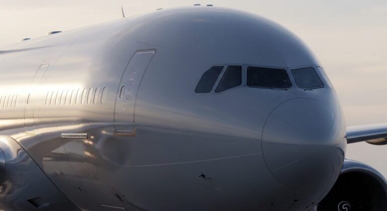Avión de Binter Canarias operando bajo el nuevo convenio colectivo.