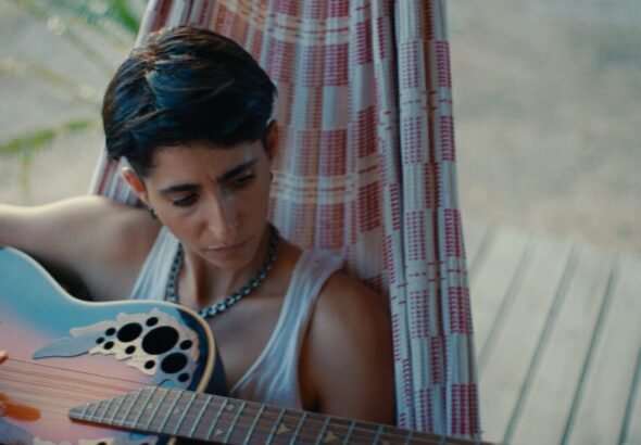 Alba Flores en una imagen de la película documental "Flores para Antonio".