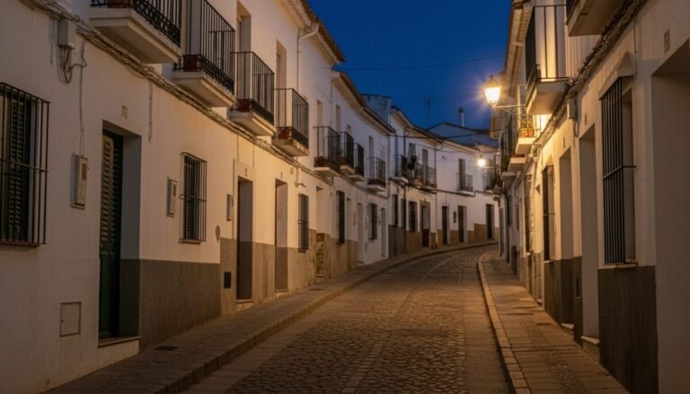 Registro de la Guardia Civil en una vivienda de Hornachos por el caso Francisca Cadenas.