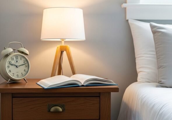 Recreación digital de una habitación para el artículo que habla de la melatonina.