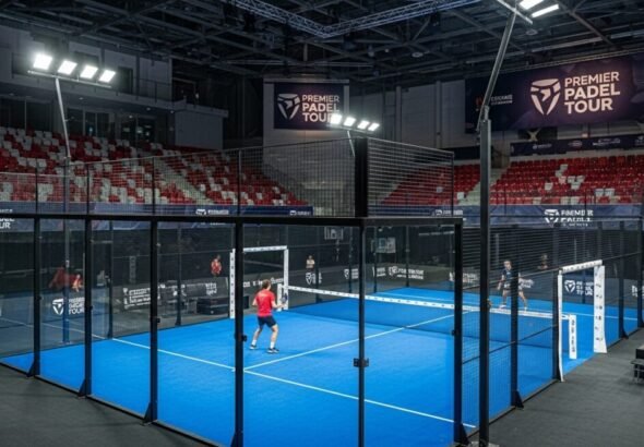 Presentación del torneo Premier Pádel en València.