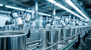 Producción de envases metálicos representando las tablas de salario nivel de la Industria metalgráfica.