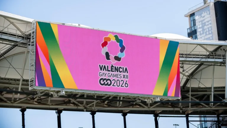 Cartel de los Gay Games Valencia 2026