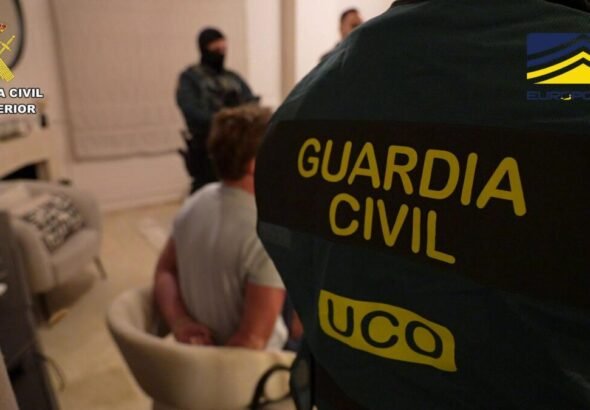 Imagen de la operación Armorum en España.