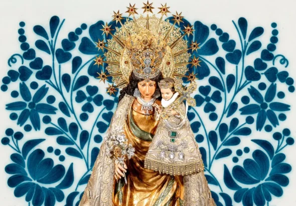 Cartel oficial de la celebración de LA VIRGEN DE LOS DESAMPARADOS 2026 Valencia