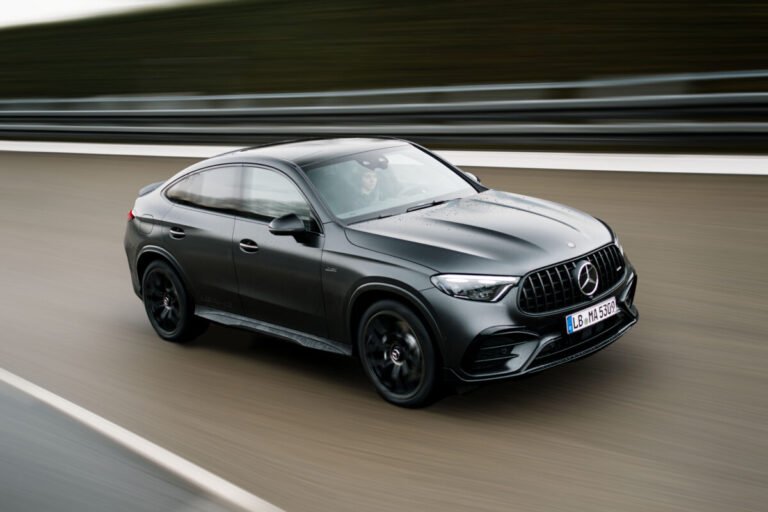 Exterior lateral del nuevo Mercedes-AMG GLC 53 4MATIC+ de 2026