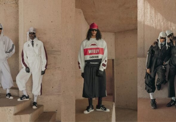 Imagen de la nueva colección de adidas Originals x Willy Chavarria “Love Prevails”