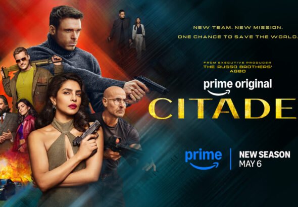 Cartel oficial de la segunda temporada de Citadel que se estrenará en Prime Video