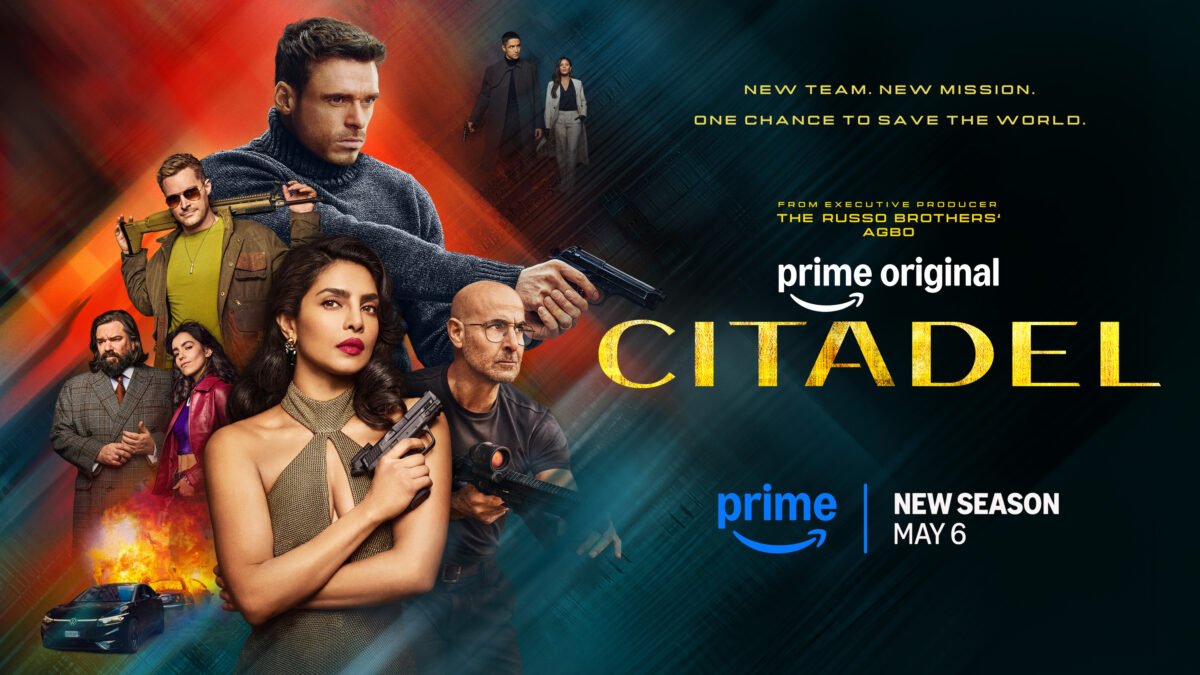 Cartel oficial de la segunda temporada de Citadel que se estrenará en Prime Video