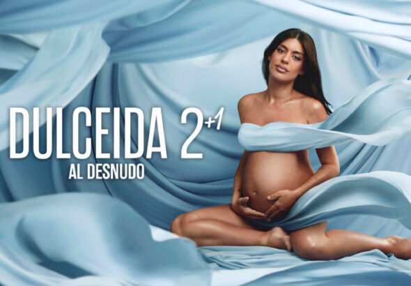 Cartel del estreno de Dulceida al desnudo 2+1 que se estrenará en Divinity
